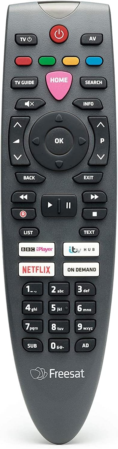 Freesat Remote Contols All makes - Humax / Arris / Bush / Grundig ...