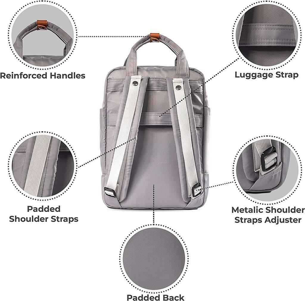 Large Backpack Laptop Rucksack Waterproof School Bag Women Men Waterproof - Freesat Spares