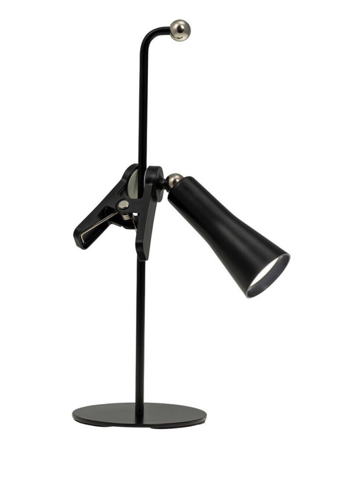 MAGNATIC Desk LIGHT Rechargeable and Detachable 3 in 1 USB TORCH Black - Freesat Spares