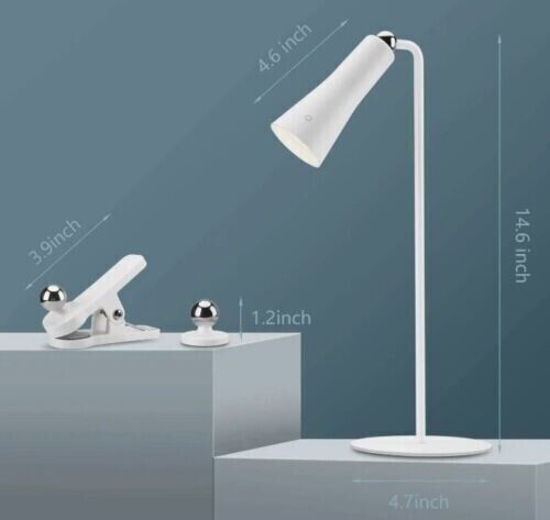 MAGNATIC Desk LIGHT Rechargeable and Detachable 3 in 1 USB TORCH Black - Freesat Spares