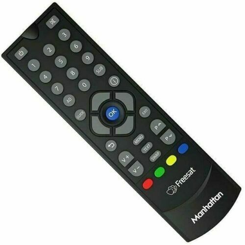 Manhattan T1 Freeview HD Remote Control Replacement Brand New - Freesat Spares