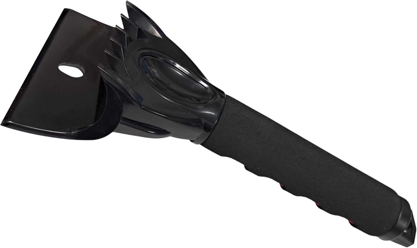 Premium Car Ice Scraper 2 In 1 Head For Ice & Clearing Snow A Winter Essential - Freesat Spares