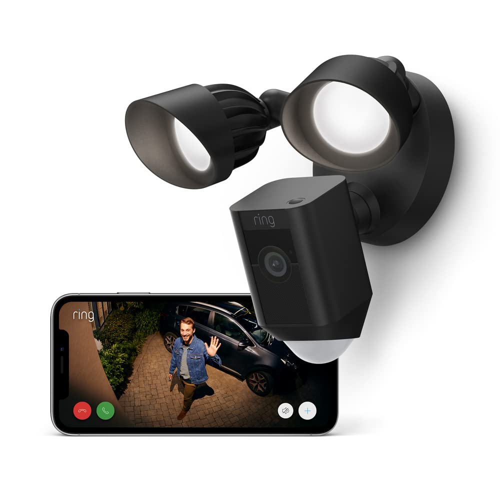 amazon ring flood light camera for sale