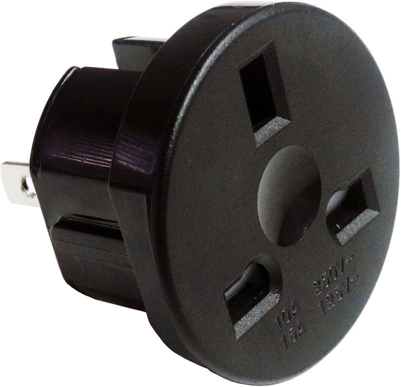 Travel Plug Universal Worldwide Charger Power Adapter US, EU, UK, AU - Black