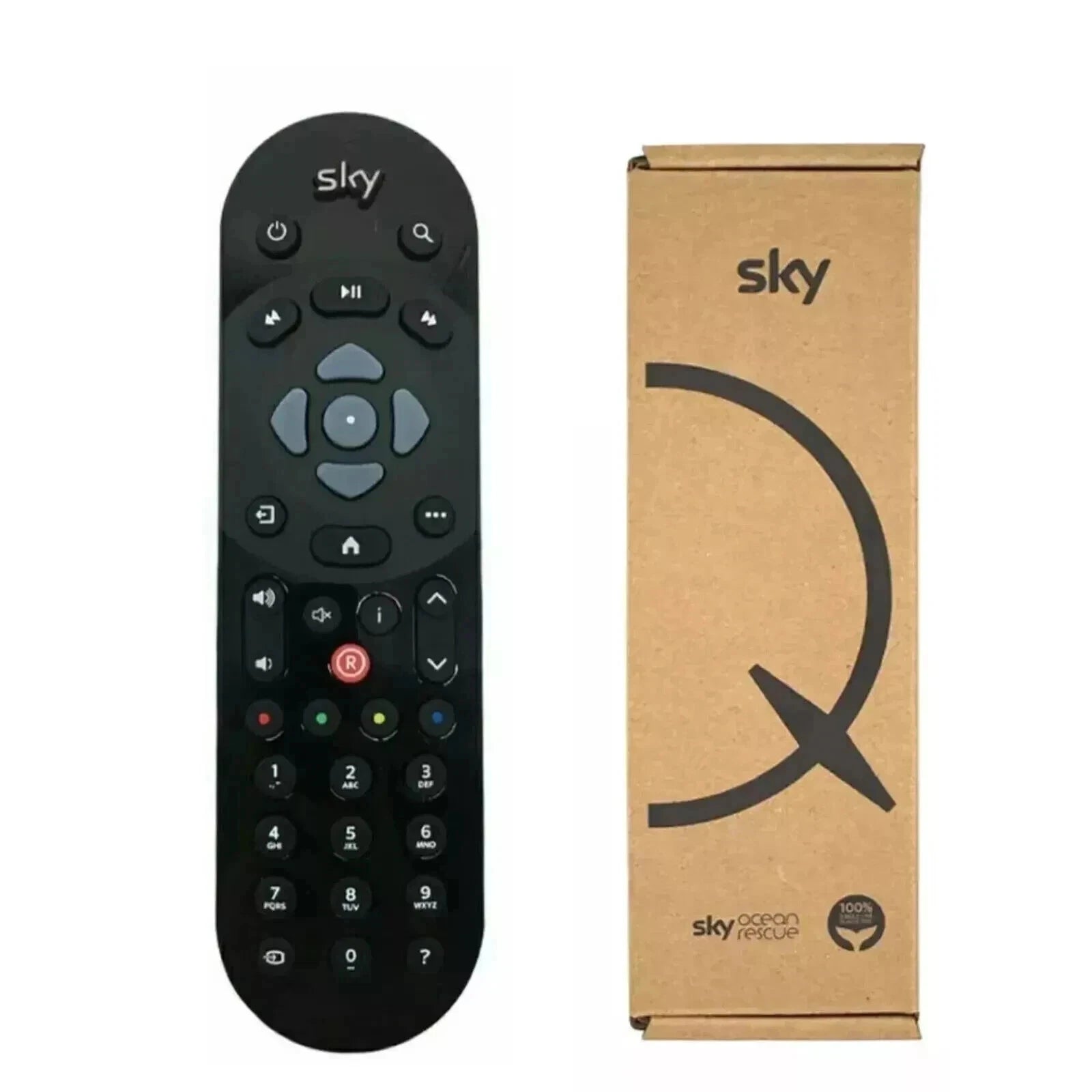 SKY Q Remote Control For Q Satellite Receiver Infrared Type [Brand New] - Freesat Spares