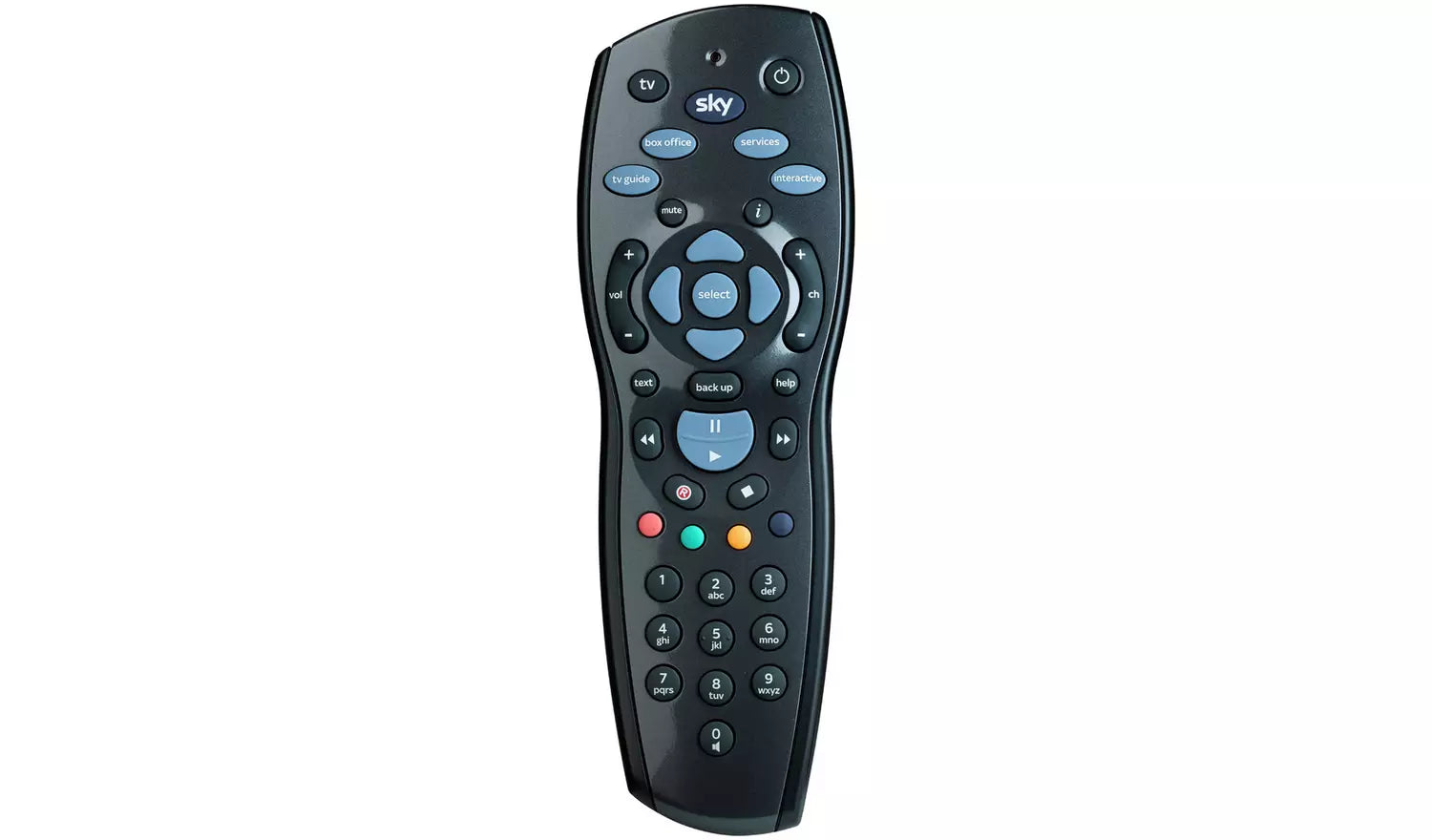 SKY TV HD+ Remote Control (Silver / Grey) Original URC-1671 URC-1672