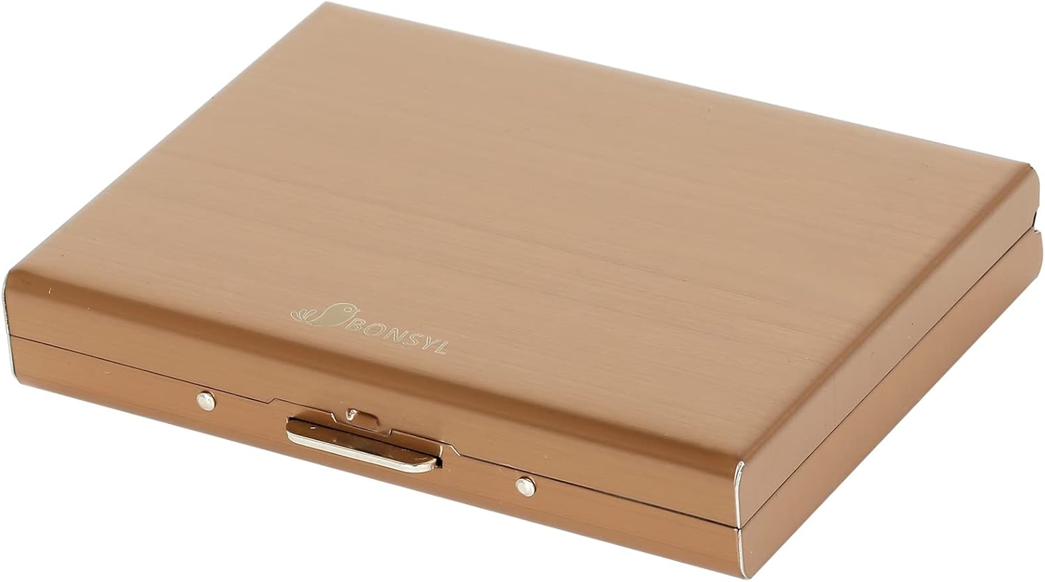 Stainless Steel Credit Card Holder RFID Blocking Slim Credit Card Case 8 Cards - Freesat Spares