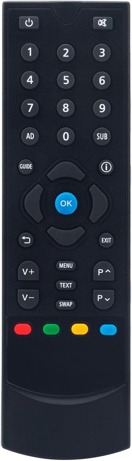 Manhattan SX Freesat HD and T1 Freeview HD compatible replacement remote control 3rd party