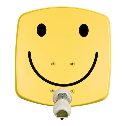 Technisat DIGIDISH 33 Aluminium Satellite Dish Kit Smiley Yellow - Freesat Spares
