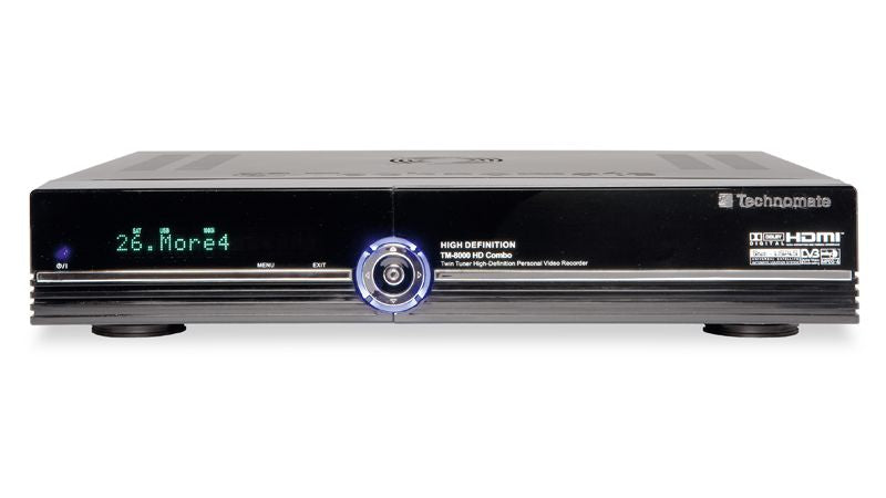 Technomate TM-8000 HD COMBO DVB-S2 Full HD 1080p Satellite Receiver LAN USB PVR