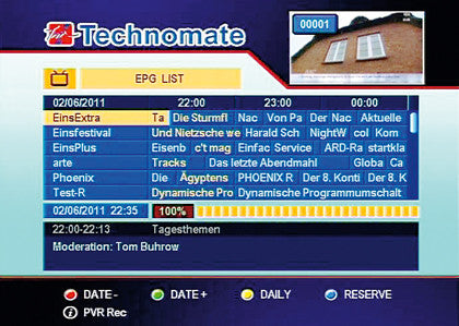 Technomate TM-8000 HD COMBO DVB-S2 Full HD 1080p Satellite Receiver LAN USB PVR