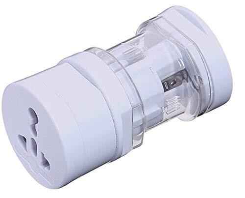 Travel Plug Universal Worldwide Charger Power Adapter US, EU, UK, AU - White - Freesat Spares