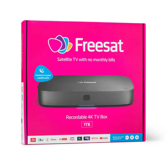 Arris Freesat UHD-4X Smart 4K Ultra HD Digital TV Recorder 1Tb [Refurbished Grade B] - Freesat Spares