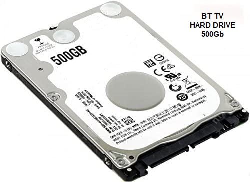 BT TV T2000 / T4000 Hard Drive Replacement 500Gb [Self-Install] - Freesat Spares