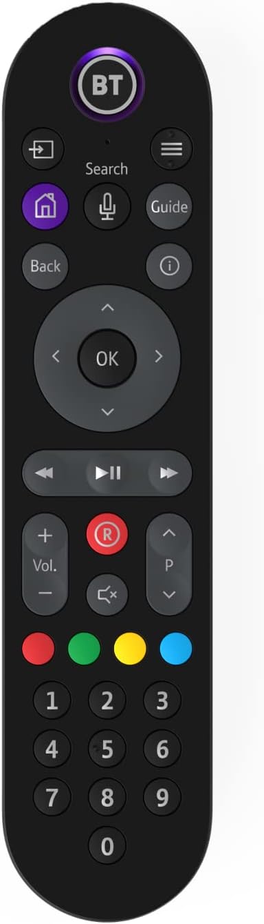BTTV PRO BOX REMOTE WITH VOICE CONTROL [NEW] - Freesat Spares