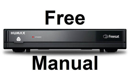 FREE Manual Download - Freesat Humax HB1000s (Streamer Smart) - Freesat Spares