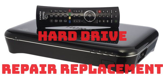 FREESAT REPAIR Humax HDR 1000s 1100s 1010s (Repair Service - HARD DRIVE ISSUES) - Freesat Spares