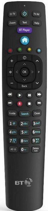 Freeview Humax T1000 T2100 T4000 Remote Control NEWER Design RC3124701 - Freesat Spares