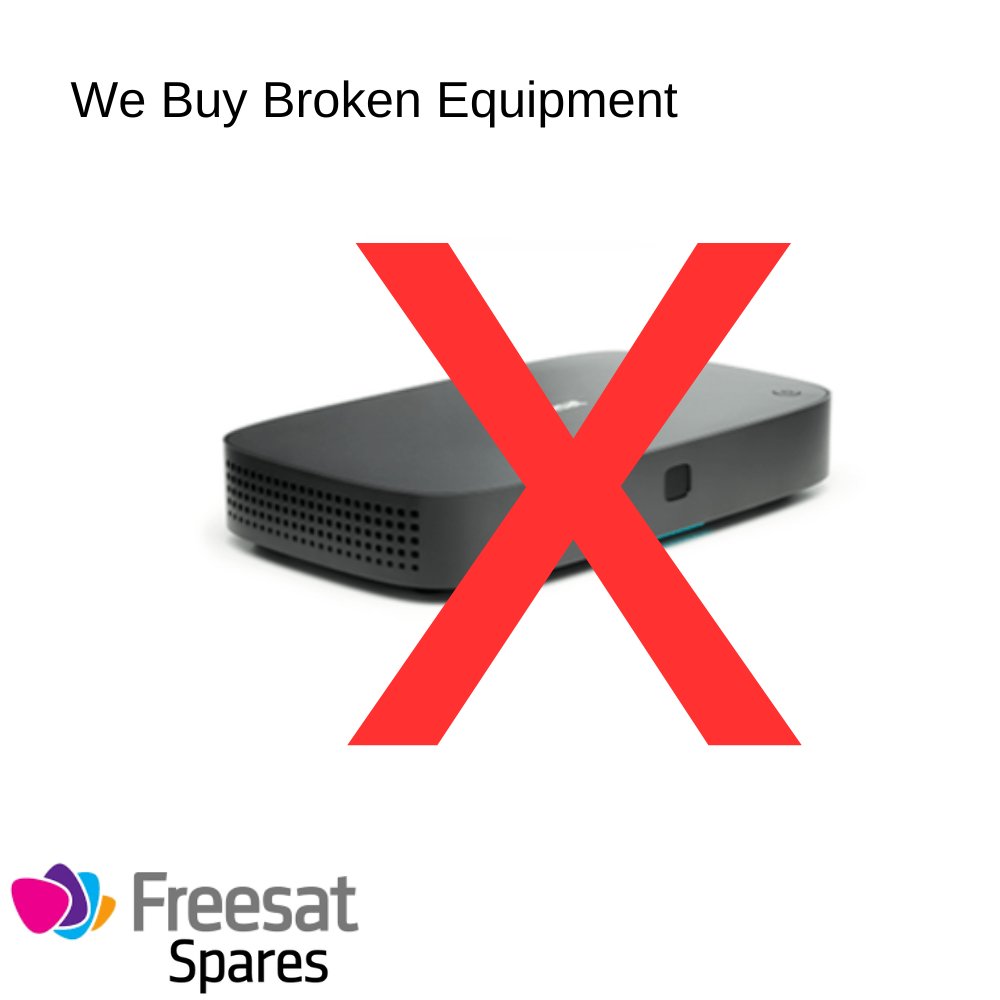 We buy your Arris Freesat Boxes - Broken for Spares - Freesat Spares